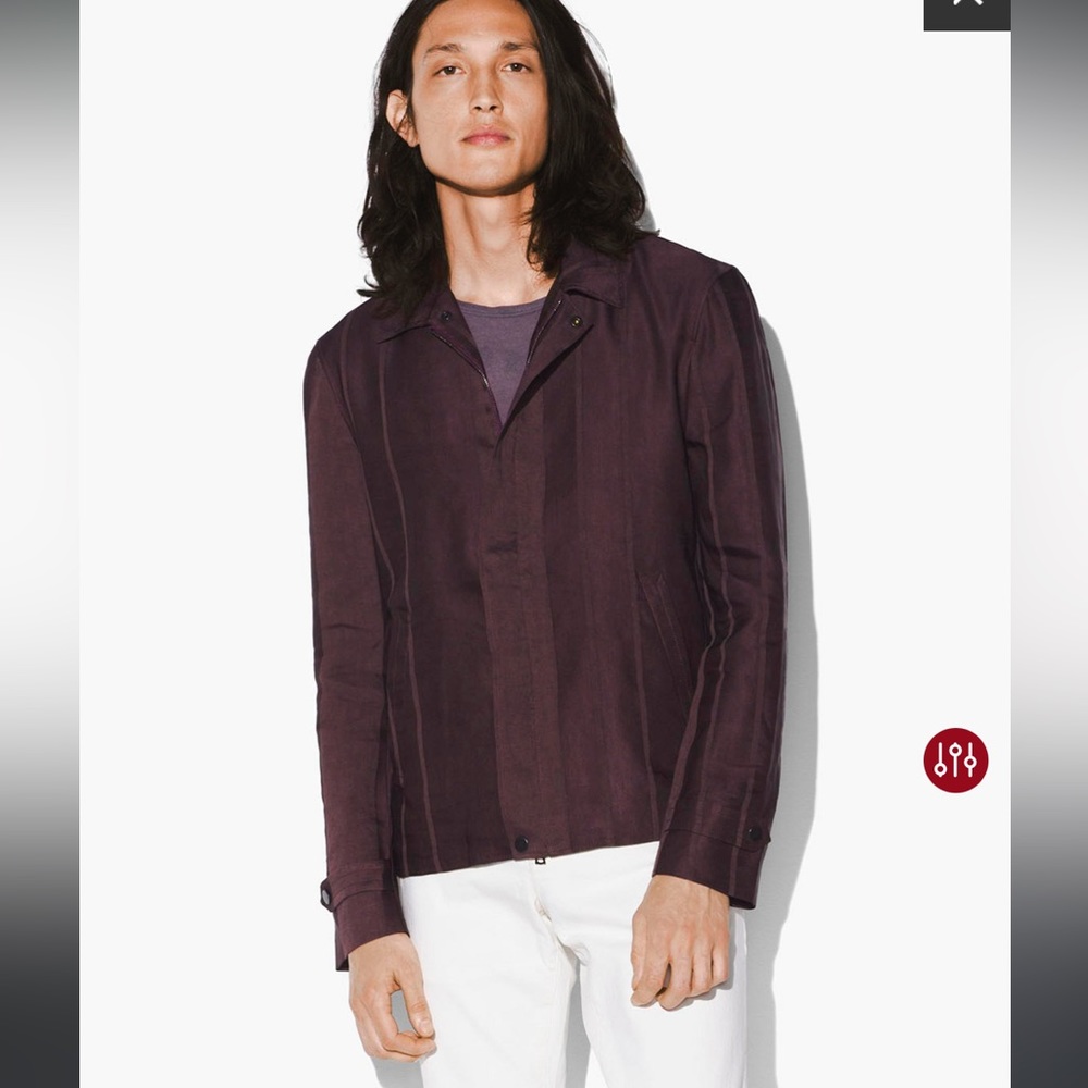 John Varvatos Linen Viscose Jacket